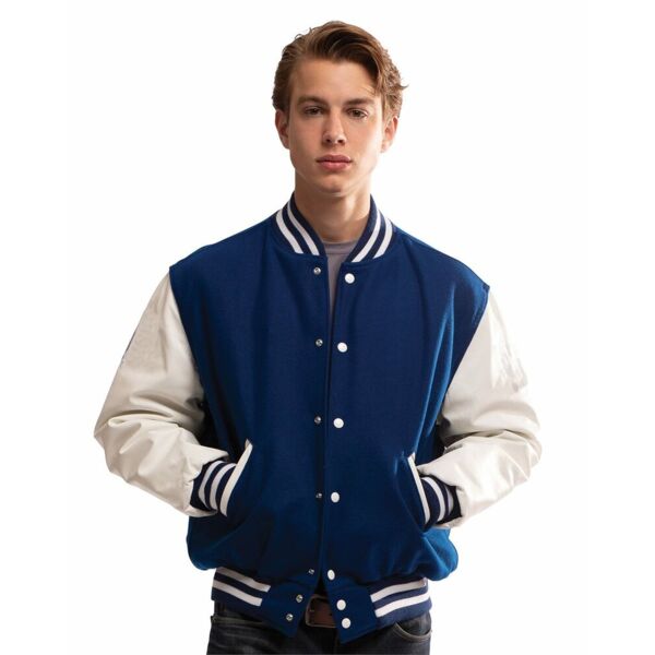 Holloway Men's Varsity Wool Jacket 224183 Men's Varsity Wool Jacket Thumbnail