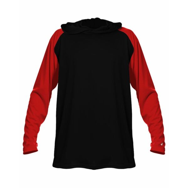 Badger Men's Breakout Hooded Long Sleeve T-Shirt 4235 Men's Breakout Hooded Long Sleeve T-Shirt Thumbnail