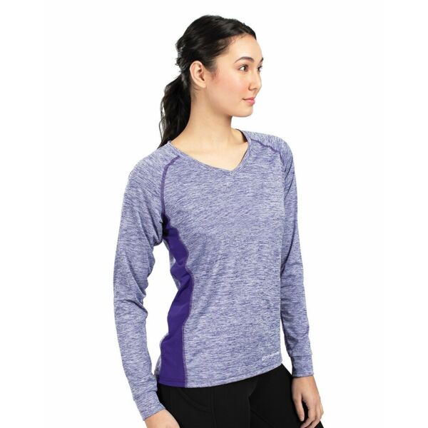 Holloway Women's Electrify CoolCore® Long Sleeve V-Neck T-Shirt 222770 Women's Electrify CoolCore® Long Sleeve V-Neck T-Shirt Thumbnail