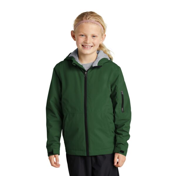 Sport Tek Youth Waterproof Insulated Jacket YST56 Youth Waterproof Insulated Jacket Thumbnail