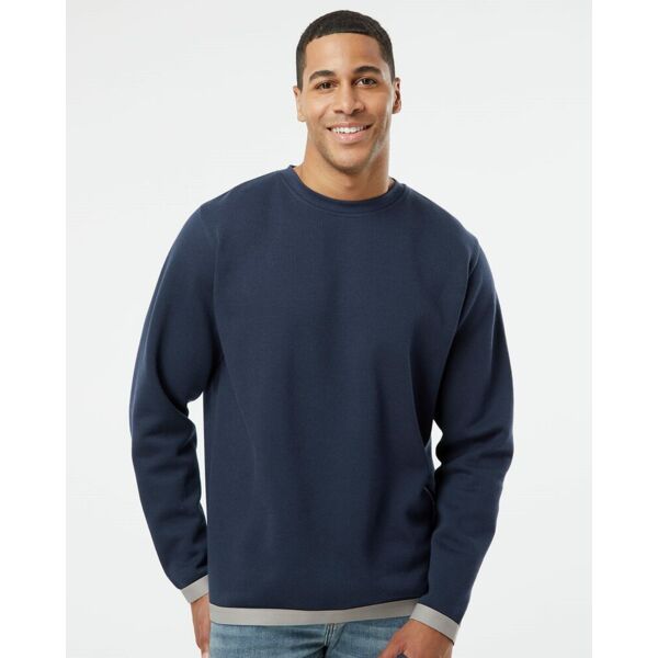 LAT Unisex The Statement Fleece Crewneck Sweatshirt 6789 Unisex The Statement Fleece Crewneck Sweatshirt Thumbnail