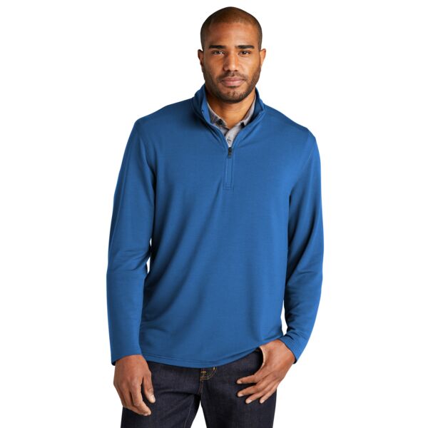 Port Authority Microterry 1/4 Zip Pullover K825 Microterry 1/4 Zip Pullover Thumbnail