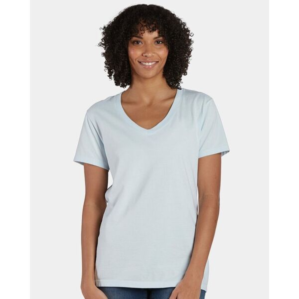 ComfortWash by Hanes Women's Garment-Dyed V-Neck T-Shirt GDH125 Women's Garment-Dyed V-Neck T-Shirt Thumbnail