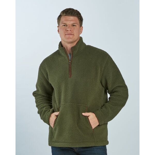 Boxercraft Men's Everest Fleece Quarter-Zip Pullover BM8510 Men's Everest Fleece Quarter-Zip Pullover Thumbnail