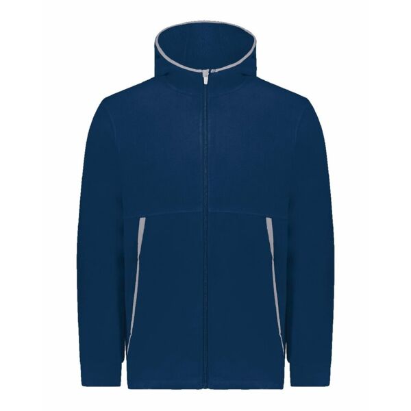 Augusta Sportswear Youth Eco Revive™ Polar Fleece Hooded Full-Zip Jacket 6859 Youth Eco Revive™ Polar Fleece Hooded Full-Zip Jacket Thumbnail