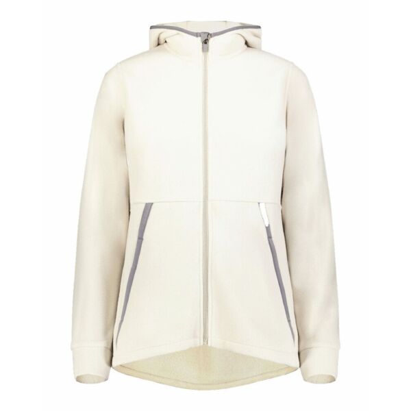 Augusta Sportswear Women's Eco Revive™ Polar Fleece Hooded Full-Zip Jacket 6860 Women's Eco Revive™ Polar Fleece Hooded Full-Zip Jacket Thumbnail