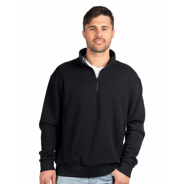 Next Level Apparel Unisex Fleece Quarter-Zip Pullover 9643 Unisex Fleece Quarter-Zip Pullover Thumbnail
