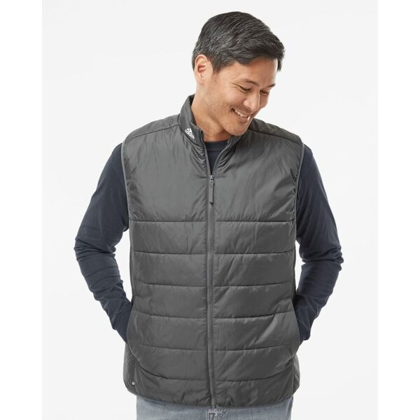 Adidas Men's Puffer Full-Zip Vest A572 Men's Puffer Full-Zip Vest Thumbnail