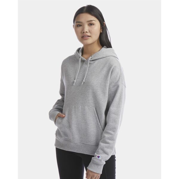 Champion Women's Powerblend® Hooded Sweatshirt S760 Women's Powerblend® Hooded Sweatshirt Thumbnail