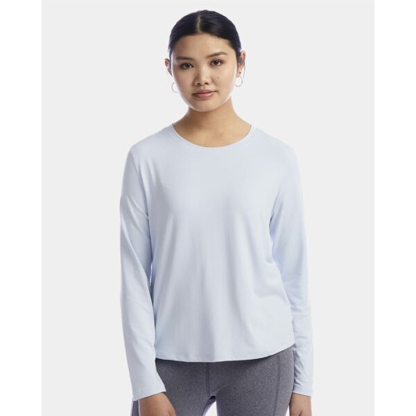 Champion Women's Sport Soft Touch Long Sleeve T-Shirt CHP140 Women's Sport Soft Touch Long Sleeve T-Shirt Thumbnail