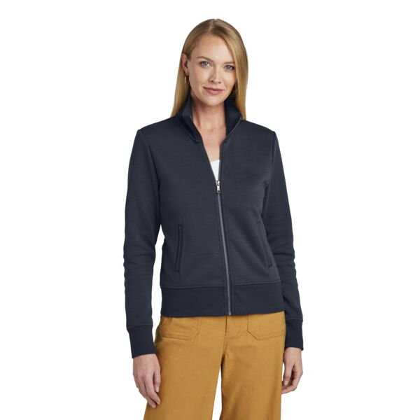 Brooks Brothers Women's Double Knit Full Zip BB18211 Women's Double Knit Full Zip Thumbnail
