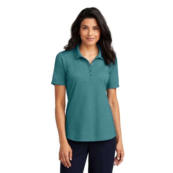 Port Authority Women's Fine Pique Blend Polo LK830 Women's Fine Pique Blend Polo Thumbnail