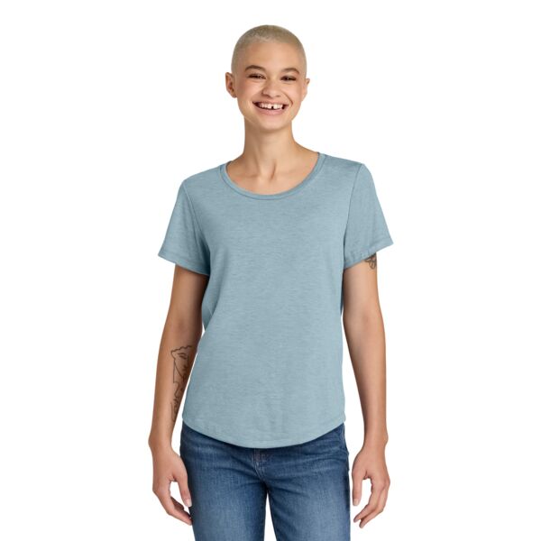 Women's Relaxed Tri Blend Scoop Neck Tee Thumbnail
