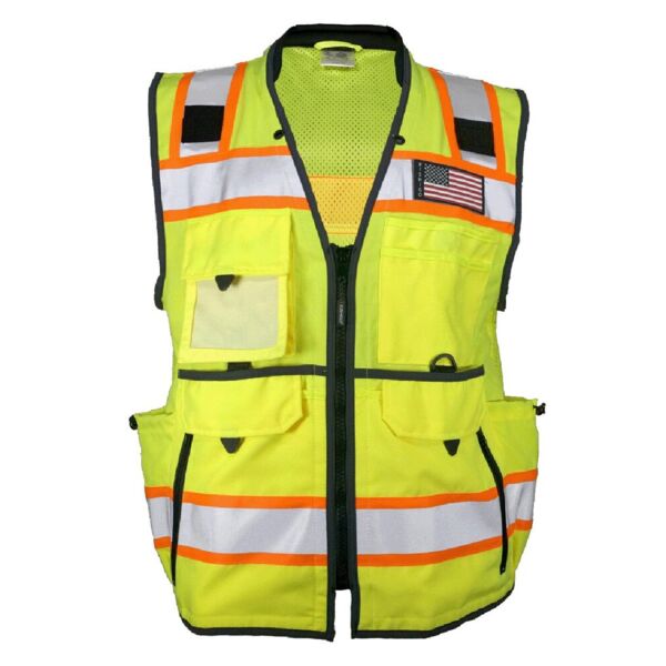 Kishigo Unisex Ultimate Construction Class 2 Vest 1823 Unisex Ultimate Construction Class 2 Vest Thumbnail