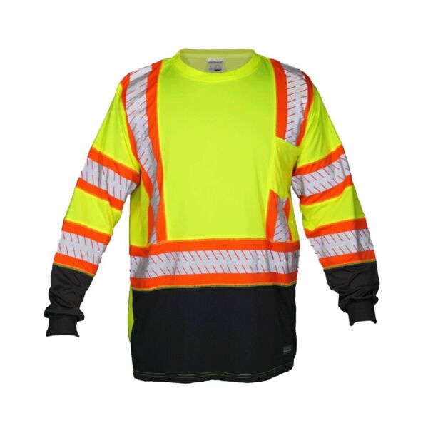 Kishigo Unisex DOT Class 3 Long Sleeve T-Shirt 9181 Unisex DOT Class 3 Long Sleeve T-Shirt Thumbnail