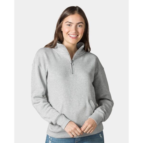MV Sport Women's Cloud Fleece Quarter-Zip Sweatshirt W20189 Women's Cloud Fleece Quarter-Zip Sweatshirt Thumbnail