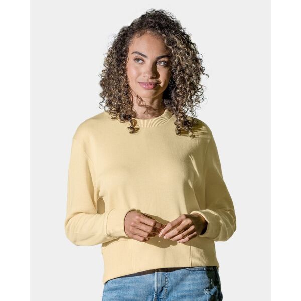 MV Sport Women's Romi Cloud Fleece Crop Crewneck Sweatshirt W22106 Women's Romi Cloud Fleece Crop Crewneck Sweatshirt Thumbnail