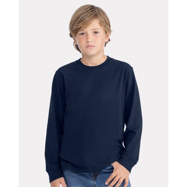 Next Level Apparel Youth Cotton Long Sleeve T-Shirt 3311 Youth Cotton Long Sleeve T-Shirt Thumbnail