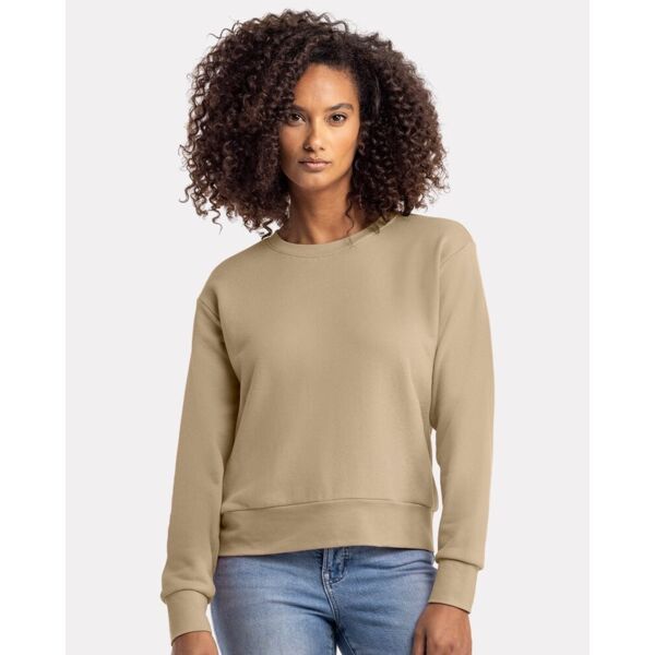 Next Level Apparel Women's Laguna Sueded Crewneck Sweatshirt 9084 Women's Laguna Sueded Crewneck Sweatshirt Thumbnail