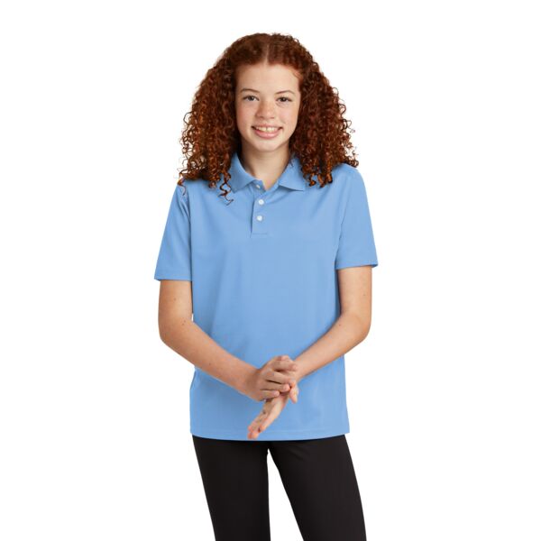 Sport Tek Youth UV Micropique Polo YST740 Youth UV Micropique Polo Thumbnail