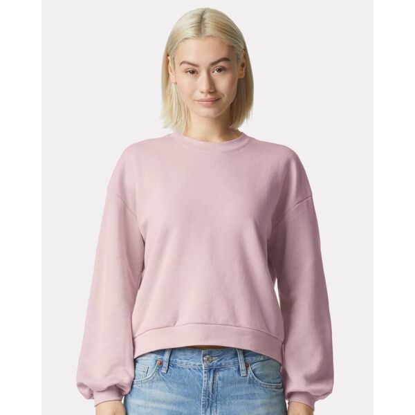American Apparel Women's ReFlex Fleece Crewneck Sweatshirt RF494 Women's ReFlex Fleece Crewneck Sweatshirt Thumbnail