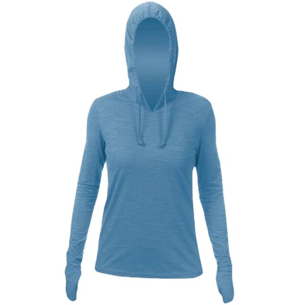 ANETIK Women's Breeze Tech Hooded Long Sleeve T-Shirt WSBRZH0 Women's Breeze Tech Hooded Long Sleeve T-Shirt Thumbnail