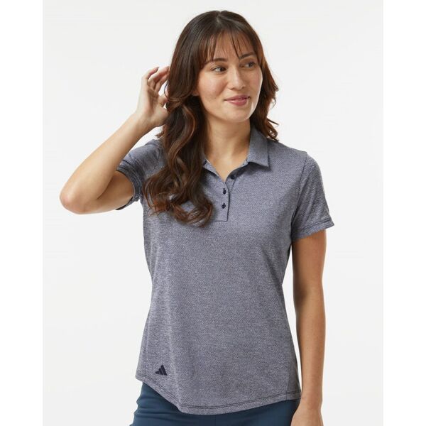 Adidas Women's Space Dyed Polo A592 Women's Space Dyed Polo Thumbnail