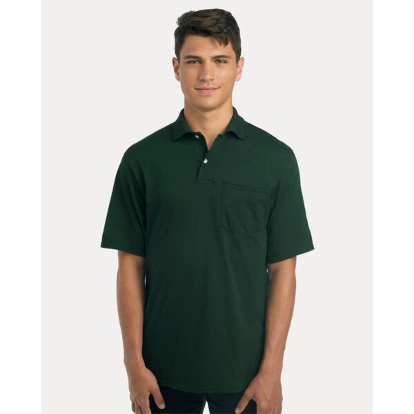 Jerzees Men's Dri-Power® Polo with Pocket 436MP Men's Dri-Power® Polo with Pocket Thumbnail