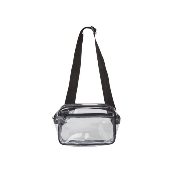 Liberty Bags Clear Stadium 2-Pocket Fanny Pack/Crossbody Bag 5778 Clear Stadium 2-Pocket Fanny Pack/Crossbody Bag Thumbnail