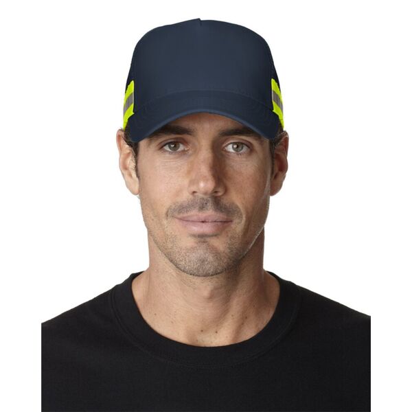 Adams Trucker Reflector High-Visibility Constructed Cap TR102 Trucker Reflector High-Visibility Constructed Cap Thumbnail