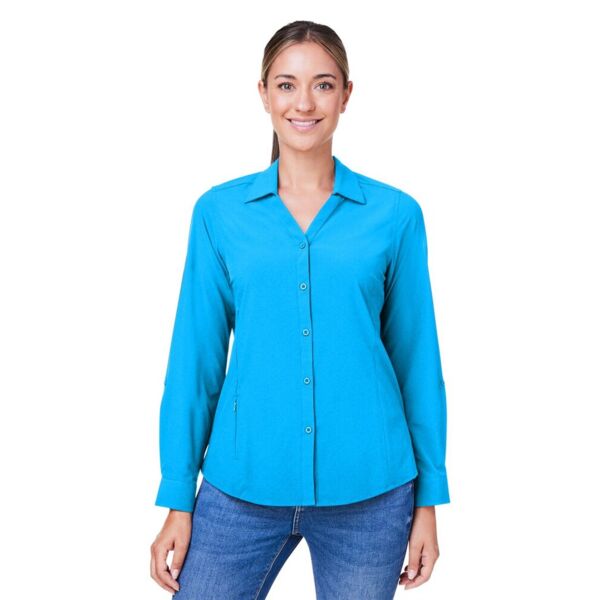 Core 365 Women's Ultra UVP® Marina Shirt CE510LW Women's Ultra UVP® Marina Shirt Thumbnail