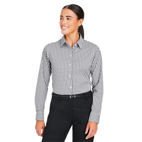 Devon & Jones Women's CrownLux Performance® Gingham Dress Shirt DG536W Women's CrownLux Performance® Gingham Dress Shirt Thumbnail