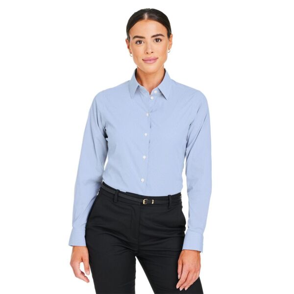 Devon & Jones Women's CrownLux Performance® Microstripe Dress Shirt DG537W Women's CrownLux Performance® Microstripe Dress Shirt Thumbnail