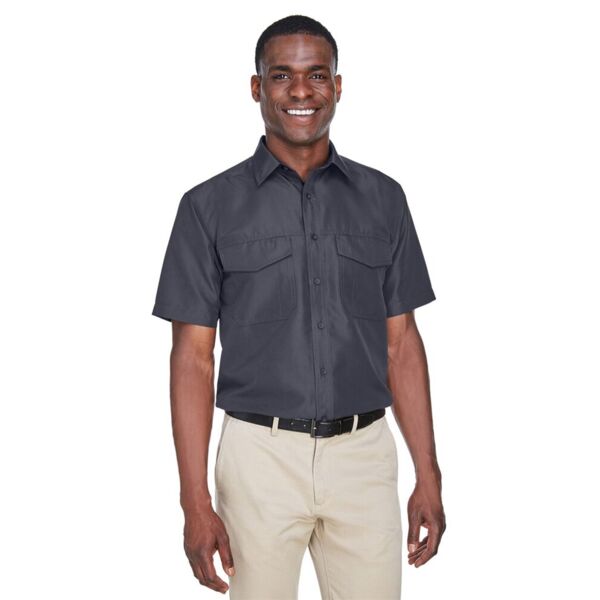 Harriton Men's Key West Short Sleeve Performance Staff Shirt M580 Men's Key West Short Sleeve Performance Staff Shirt Thumbnail