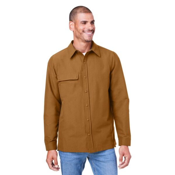 Harriton Unisex Flex Twill Overshirt M72 Unisex Flex Twill Overshirt Thumbnail