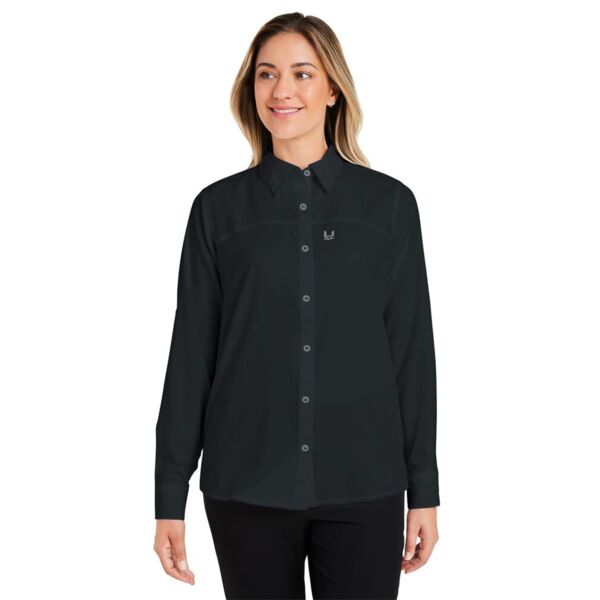 HUK Women's Tide Point Long Sleeve Shirt H615006 Women's Tide Point Long Sleeve Shirt Thumbnail