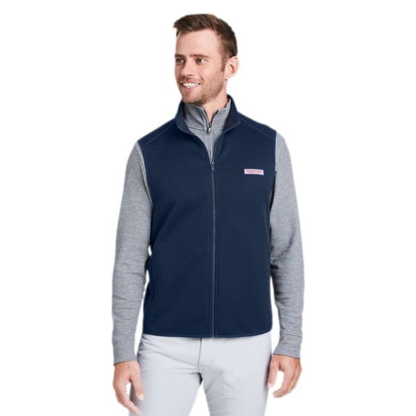 vineyard vines Men's Mountain Sweater Fleece Vest K002713 Men's Mountain Sweater Fleece Vest Thumbnail