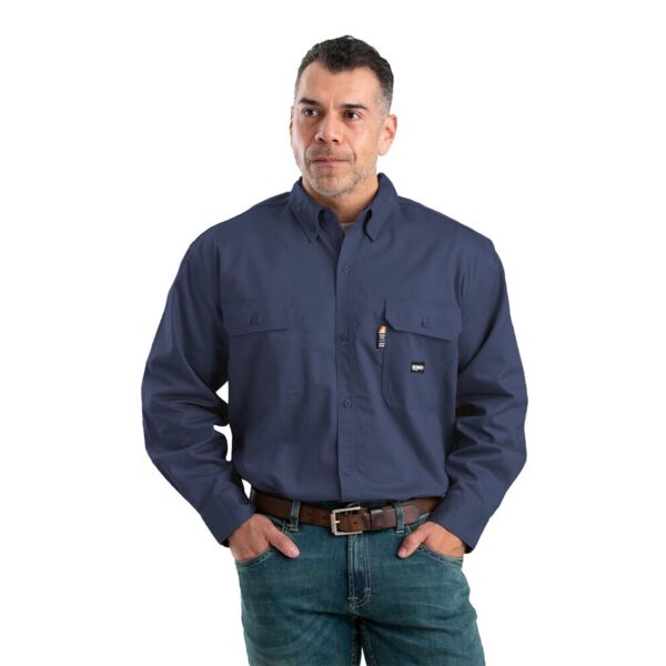 Men's Flame-Resistant Button-Down Work Shirt Thumbnail