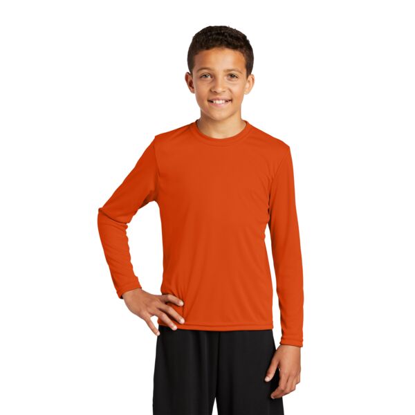 Sport Tek Youth Long Sleeve PosiCharge ® Competitor Tee YST350LS Youth Long Sleeve PosiCharge ® Competitor Tee Thumbnail