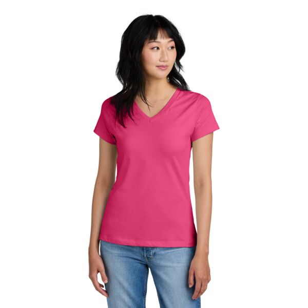 District Women's Perfect Weight ® V Neck Tee DM1170L Women's Perfect Weight ® V Neck Tee Thumbnail