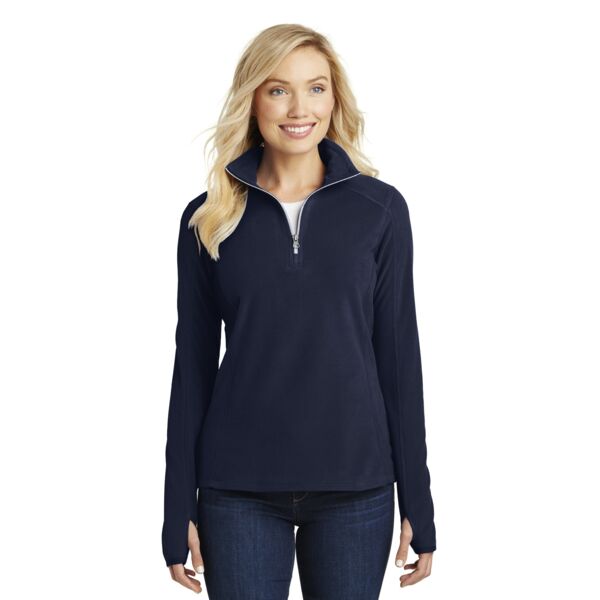 Port Authority Women's Microfleece 1/2 Zip Pullover L224 Women's Microfleece 1/2 Zip Pullover Thumbnail