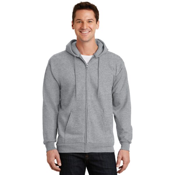 Essential Fleece Full Zip Hooded Sweatshirt Thumbnail