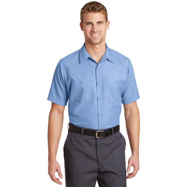 Long Size, Short Sleeve Industrial Work Shirt Thumbnail