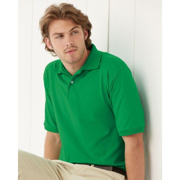 Jerzees Men's SpotShield® 50/50 Polo 437MSR Men's SpotShield® 50/50 Polo Thumbnail