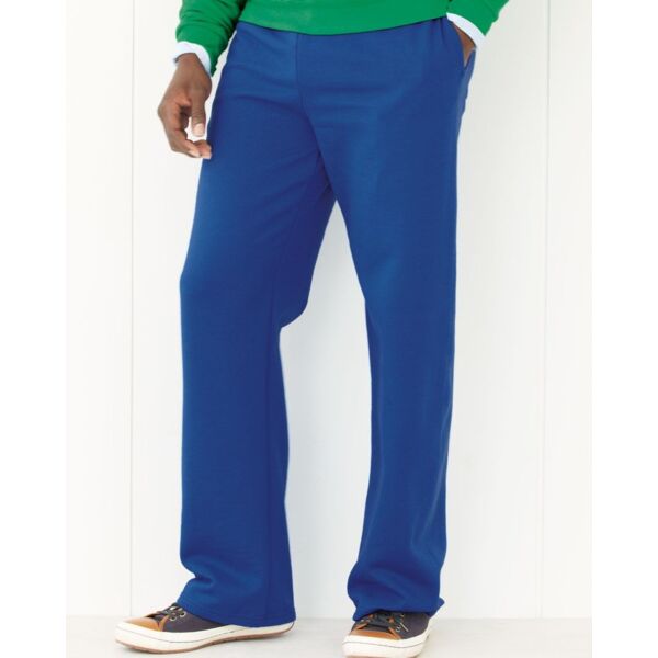 Jerzees Unisex NuBlend® Open-Bottom Sweatpants with Pockets 974MPR Unisex NuBlend® Open-Bottom Sweatpants with Pockets Thumbnail
