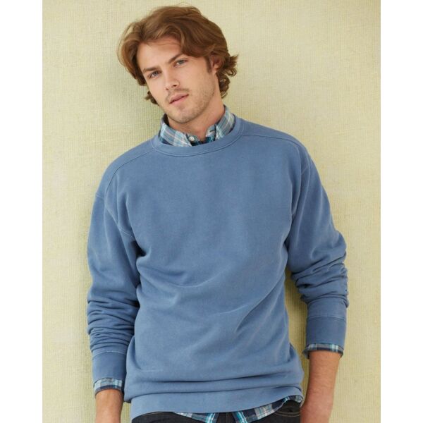 Comfort Colors Unisex Garment-Dyed Crewneck Sweatshirt 1566 Unisex Garment-Dyed Crewneck Sweatshirt Thumbnail