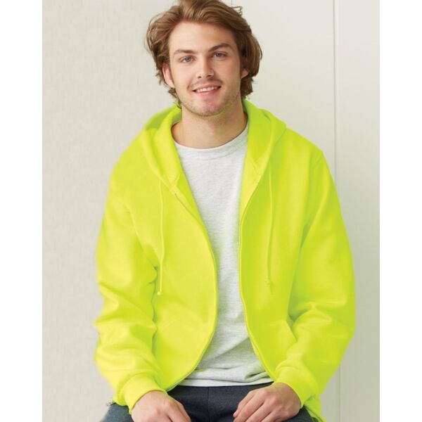 Jerzees Unisex NuBlend® Full-Zip Hooded Sweatshirt 993MR Unisex NuBlend® Full-Zip Hooded Sweatshirt Thumbnail