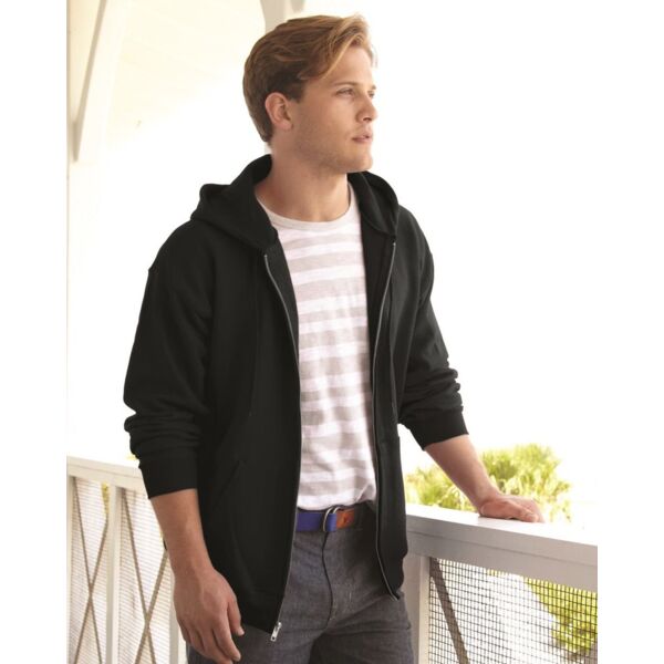 Hanes Unisex Ultimate Cotton® Full-Zip Hooded Sweatshirt F280 Unisex Ultimate Cotton® Full-Zip Hooded Sweatshirt Thumbnail
