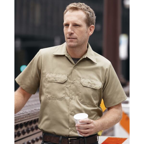 Red Kap Men's Utility Short Sleeve Work Shirt ST62 Men's Utility Short Sleeve Work Shirt Thumbnail