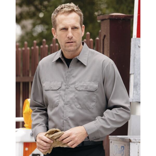 Red Kap Men's Utility Long Sleeve Work Shirt ST52 Men's Utility Long Sleeve Work Shirt Thumbnail